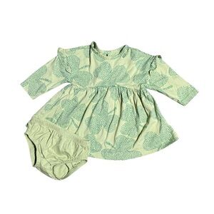 Carter's Baby Girl Clover St Patrick’s Day Dress Outfit Size 3 Months